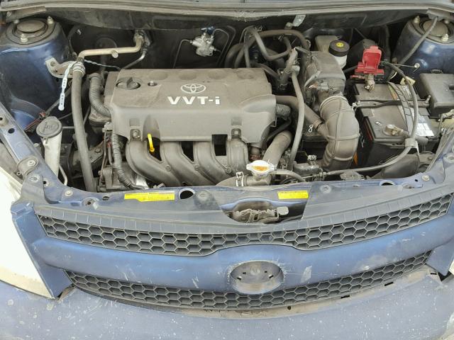 JTKKT624960160771 - 2006 TOYOTA SCION XA BLUE photo 7