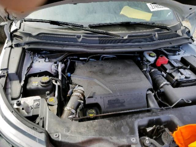 1FM5K8GT3GGA62049 - 2016 FORD EXPLORER S WHITE photo 7