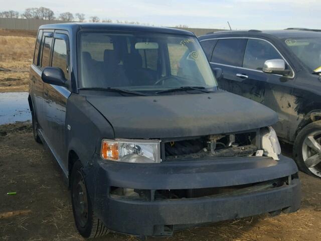 JTLKT334350192820 - 2005 TOYOTA SCION XB BLACK photo 1