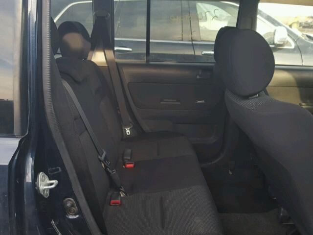 JTLKT334350192820 - 2005 TOYOTA SCION XB BLACK photo 6