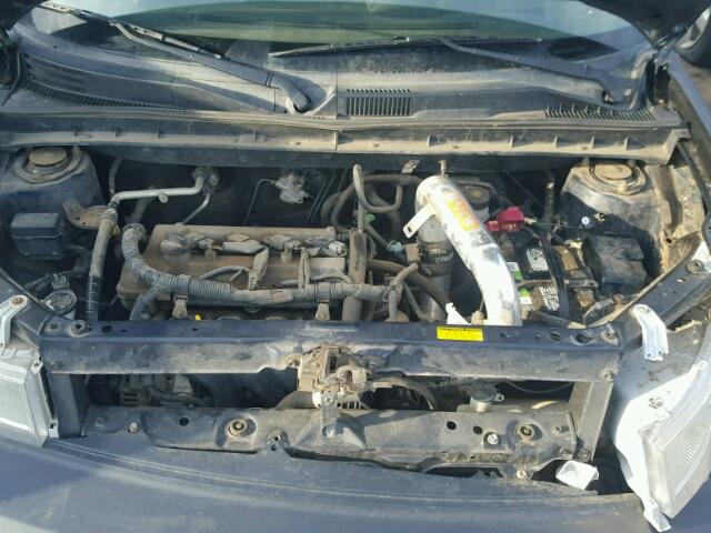 JTLKT334350192820 - 2005 TOYOTA SCION XB BLACK photo 7