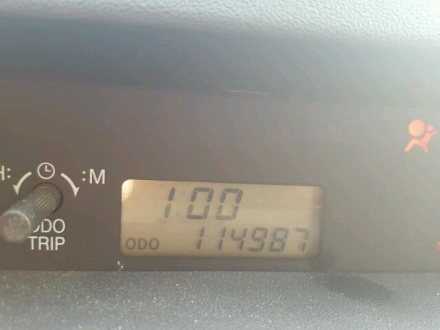 JTLKT334350192820 - 2005 TOYOTA SCION XB BLACK photo 8