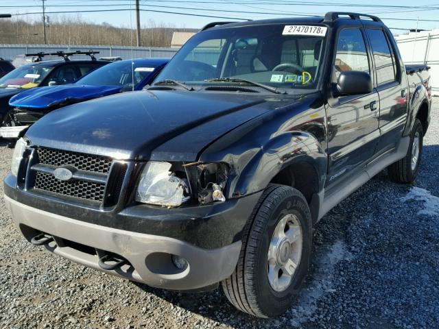 1FMZU77EX2UB83405 - 2002 FORD EXPLORER S BLACK photo 2