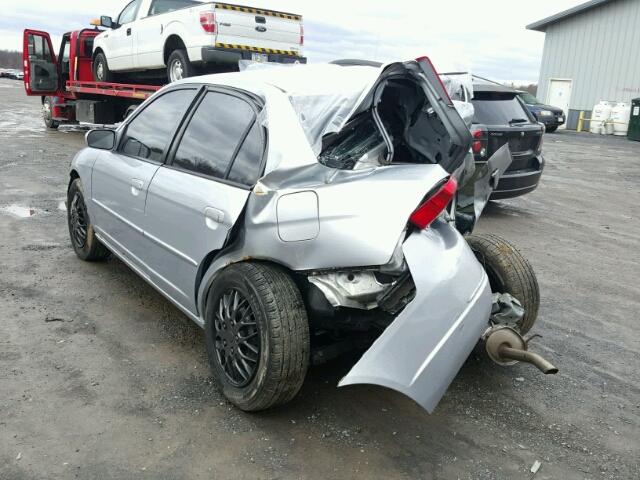 2HGES26723H504454 - 2003 HONDA CIVIC EX SILVER photo 3