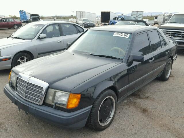 WDBEA30DXHA459290 - 1987 MERCEDES-BENZ 300 E BLACK photo 2