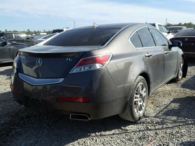 19UUA8F5XAA018292 - 2010 ACURA TL GRAY photo 4