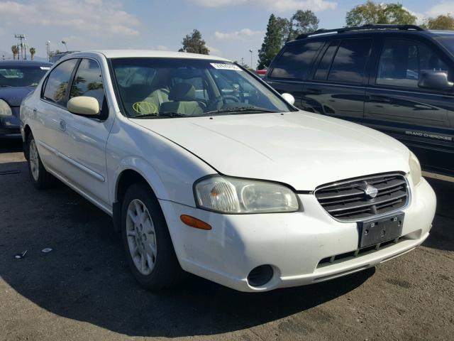 JN1CA31D41T810179 - 2001 NISSAN MAXIMA GXE WHITE photo 1