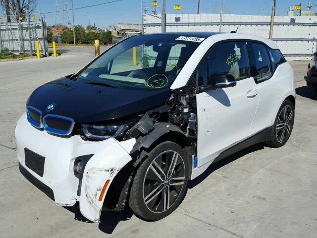 WBY1Z4C56FV502465 - 2015 BMW I3 REX WHITE photo 2