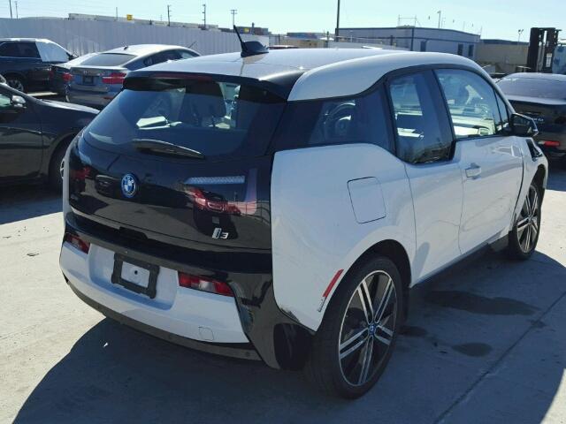 WBY1Z4C56FV502465 - 2015 BMW I3 REX WHITE photo 4