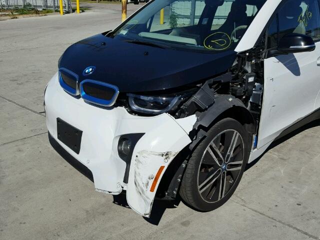 WBY1Z4C56FV502465 - 2015 BMW I3 REX WHITE photo 9