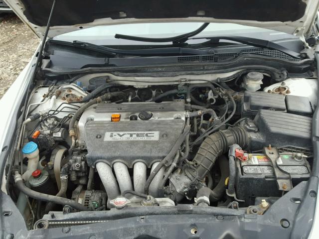 1HGCM56855A186262 - 2005 HONDA ACCORD EX WHITE photo 7