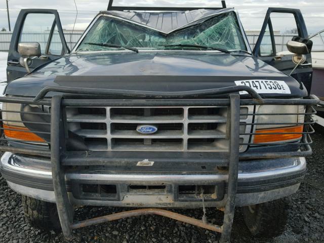 1FTJW36F9SEA32693 - 1995 FORD F350 BLUE photo 7