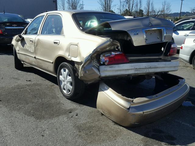 1YVGF22CX15243927 - 2001 MAZDA 626 ES GOLD photo 3