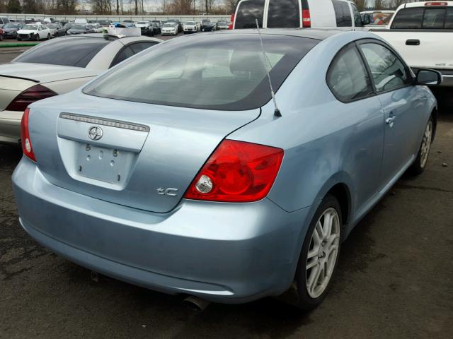 JTKDE177470180503 - 2007 SCION TC BLUE photo 4