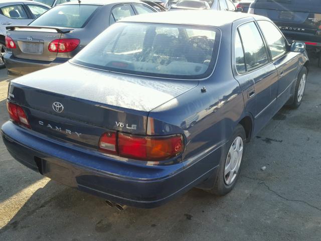 JT2BF12K5T0135144 - 1996 TOYOTA CAMRY LE BLUE photo 4