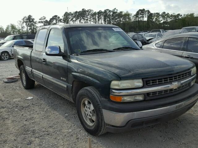 2GCEC19V421422023 - 2002 CHEVROLET SILVERADO GREEN photo 1