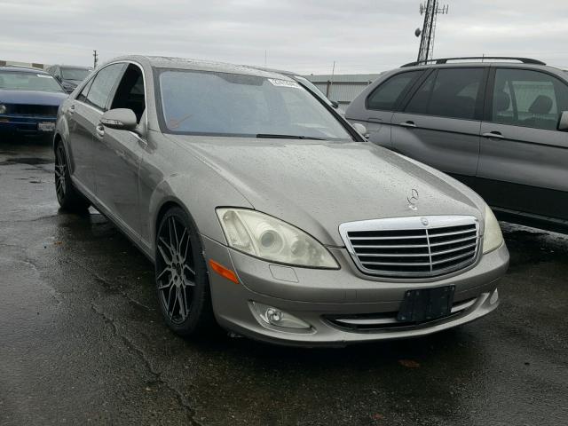 WDDNG71X87A047339 - 2007 MERCEDES-BENZ S 550 TAN photo 1