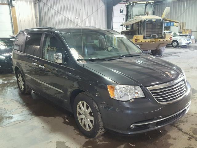 2C4RC1CG8CR413887 - 2012 CHRYSLER TOWN & COU CHARCOAL photo 1