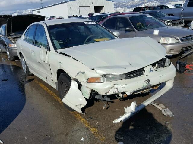 4A3AA46G72E135993 - 2002 MITSUBISHI GALANT ES WHITE photo 1