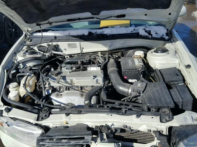 4A3AA46G72E135993 - 2002 MITSUBISHI GALANT ES WHITE photo 7