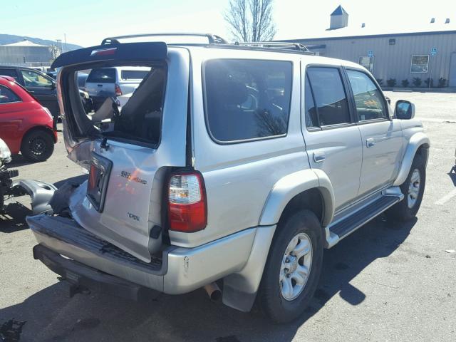 JT3HN86R810336686 - 2001 TOYOTA 4RUNNER SR SILVER photo 4