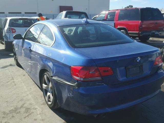 WBAWV13549P121589 - 2009 BMW 328 I SULE BLUE photo 3