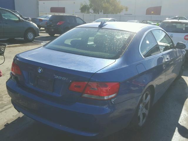 WBAWV13549P121589 - 2009 BMW 328 I SULE BLUE photo 4