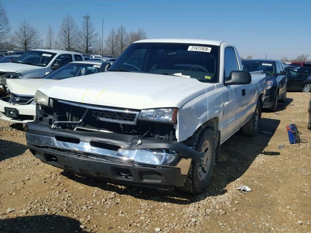 3GCEC14X47G255797 - 2007 CHEVROLET SILVERADO WHITE photo 2