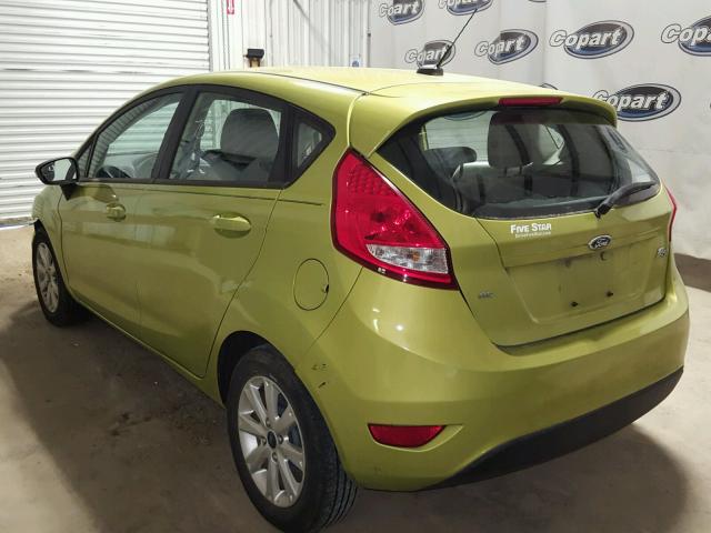 3FADP4EJ4DM146349 - 2013 FORD FIESTA SE GREEN photo 3