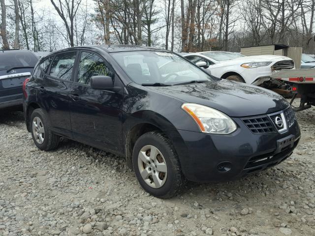 JN8AS58VX9W437840 - 2009 NISSAN ROGUE S BLACK photo 1