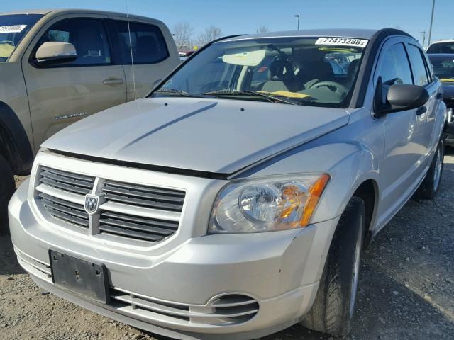 1B3HB28C87D331095 - 2007 DODGE CALIBER SILVER photo 2