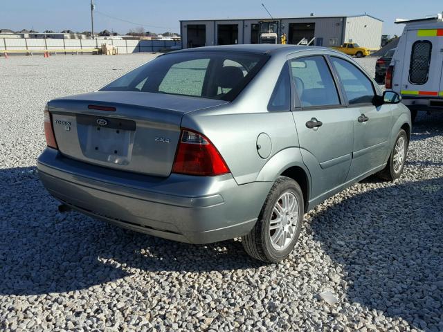 1FAFP34N16W106515 - 2006 FORD FOCUS ZX4 GREEN photo 4