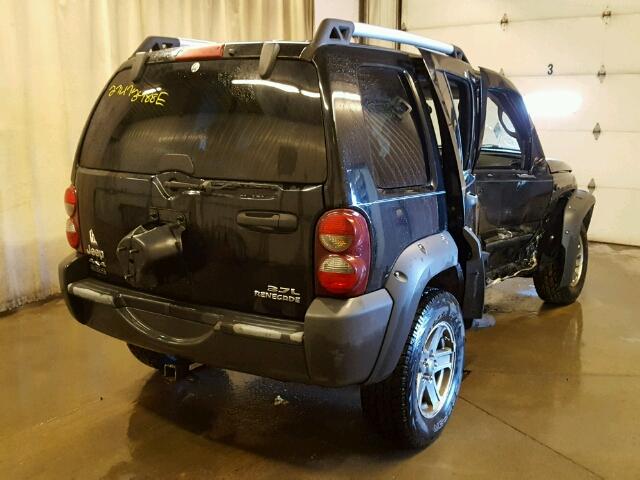 1J4GL38K05W726422 - 2005 JEEP LIBERTY RE BLACK photo 4