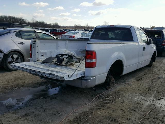 1FTPF12535NB42641 - 2005 FORD F150 WHITE photo 4