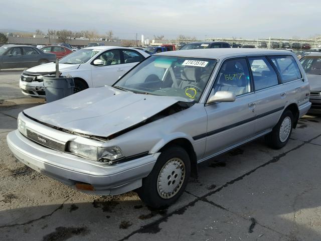 JT2SV22W8K0248225 - 1989 TOYOTA CAMRY LE GRAY photo 2