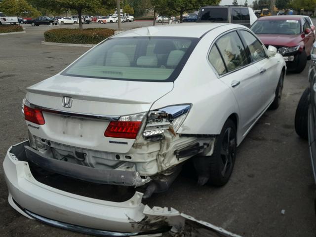 JHMCR5F7XEC000306 - 2014 HONDA ACCORD PLU WHITE photo 4