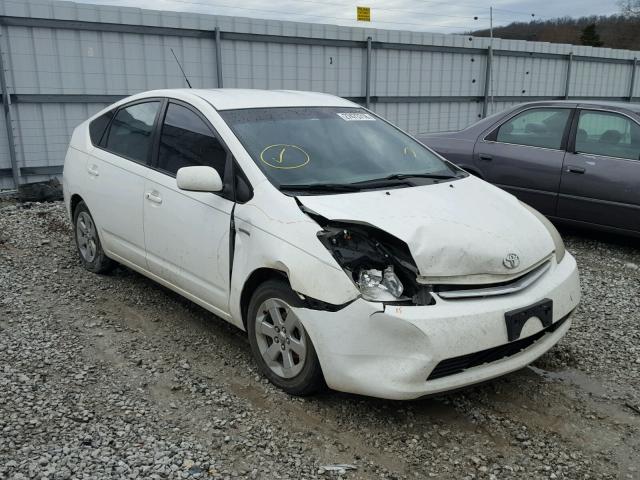 JTDKB20U683315980 - 2008 TOYOTA PRIUS WHITE photo 1