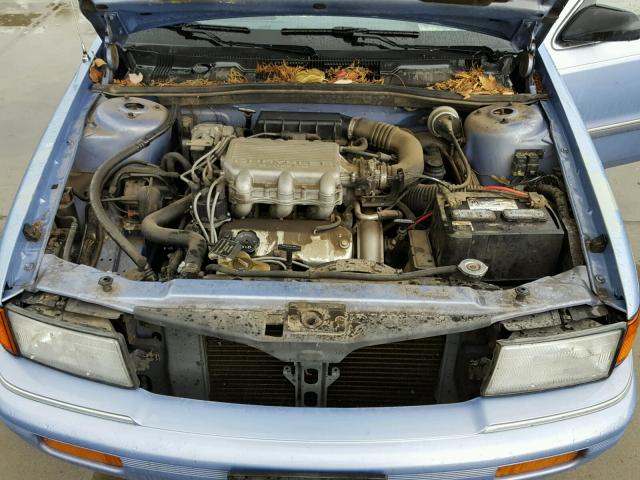 3P3AA4639RT248046 - 1994 PLYMOUTH ACCLAIM BLUE photo 7