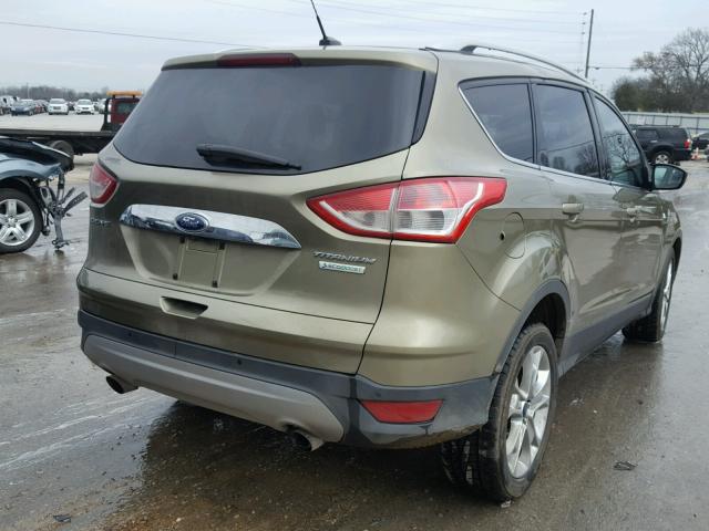 1FMCU0J94EUA40091 - 2014 FORD ESCAPE TIT GOLD photo 4