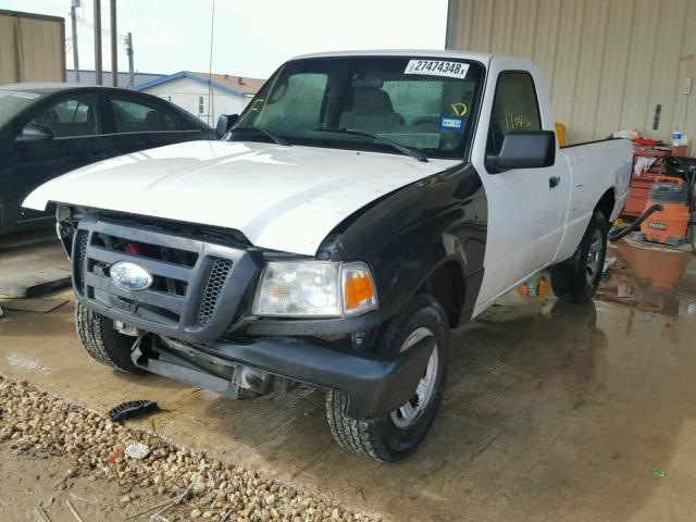 1FTYR10D88PA42386 - 2008 FORD RANGER WHITE photo 2