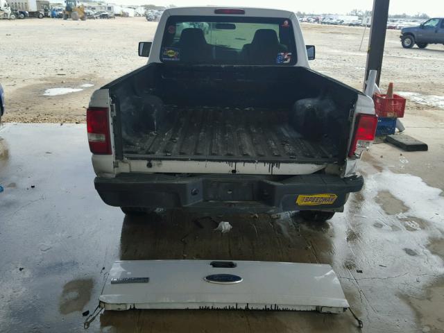 1FTYR10D88PA42386 - 2008 FORD RANGER WHITE photo 6