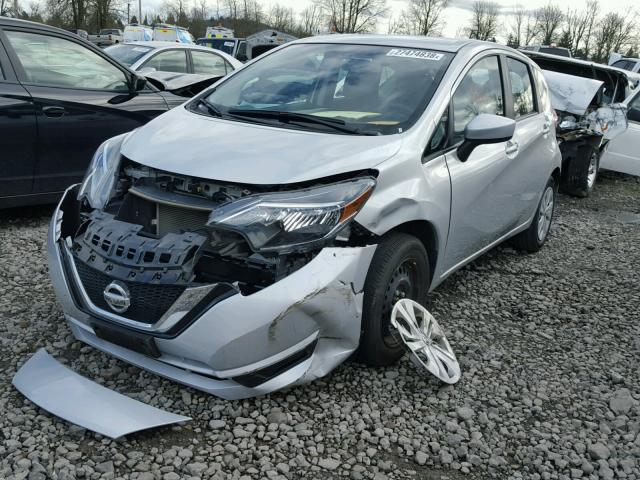 3N1CE2CP4HL361459 - 2017 NISSAN VERSA NOTE SILVER photo 2