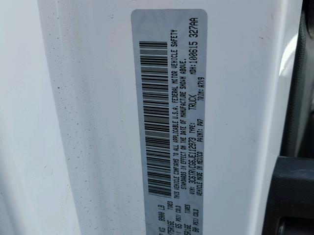 3C6TRVCG6JE112973 - 2018 RAM PROMASTER 白色 照片 10