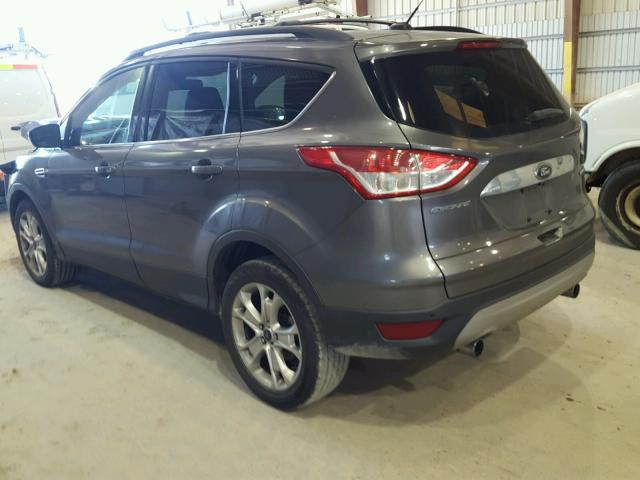 1FMCU0H90DUD22331 - 2013 FORD ESCAPE SEL GRAY photo 3