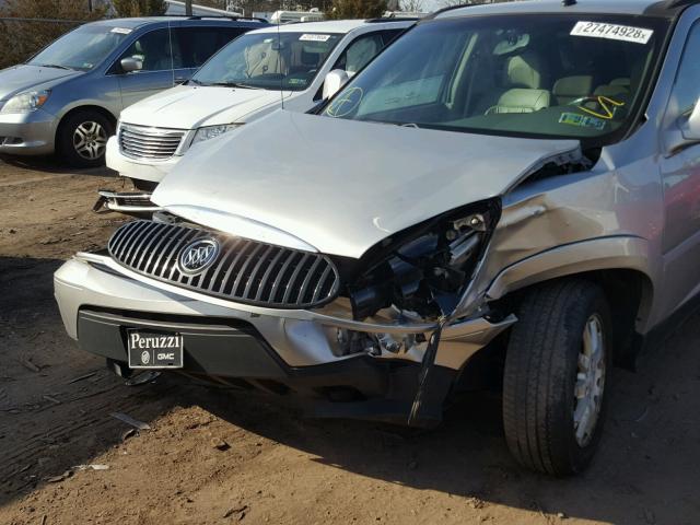 3G5DB03L66S618871 - 2006 BUICK RENDEZVOUS SILVER photo 9