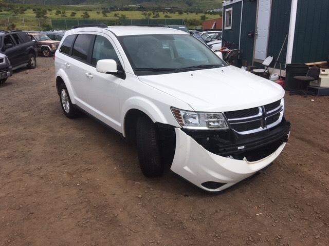 3C4PDCBG3GT152916 - 2016 DODGE JOURNEY SX WHITE photo 1