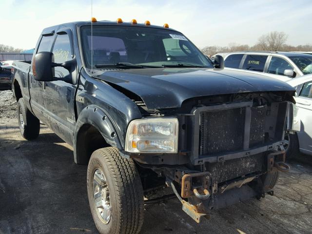 1FTSW21P45EA07719 - 2005 FORD F250 SUPER BLACK photo 1