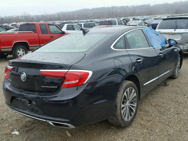 1G4ZP5SS6HU142111 - 2017 BUICK LACROSSE E BLACK photo 4