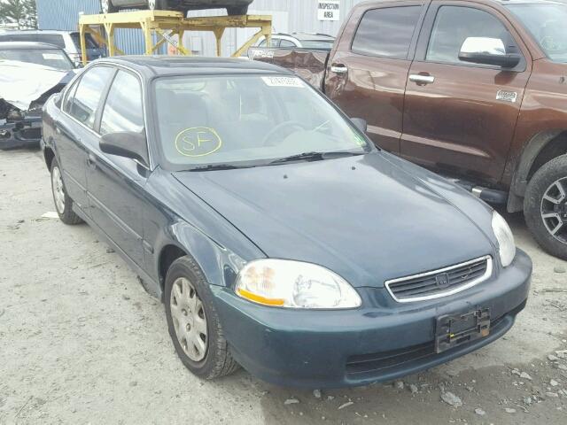 1HGEJ6673WL056064 - 1998 HONDA CIVIC LX GREEN photo 1