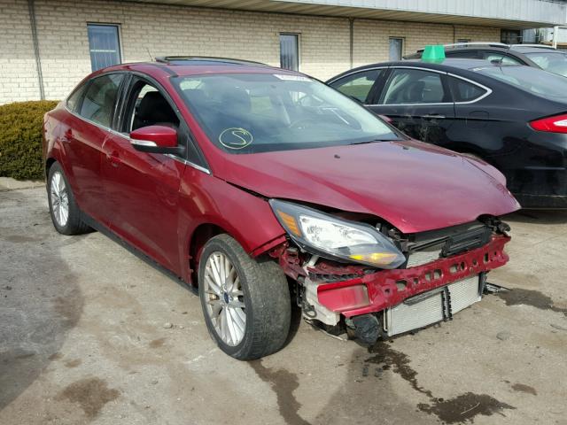 1FADP3J2XEL153771 - 2014 FORD FOCUS TITA RED photo 1